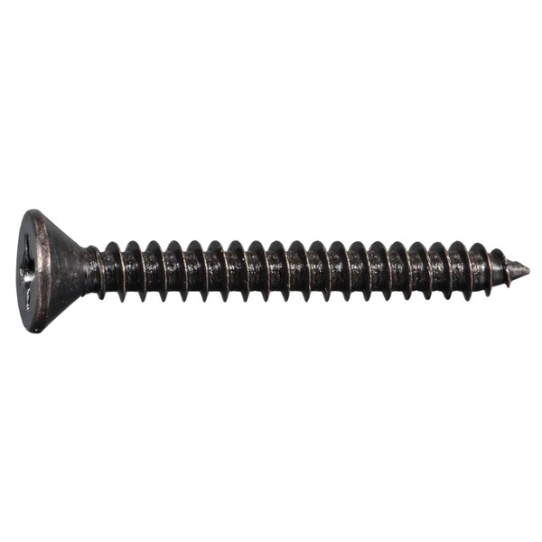 Midwest Fastener Wood Screw, #9, 1-1/2 in, Bronze Steel Flat Head Phillips Drive, 20 PK 930993 - main